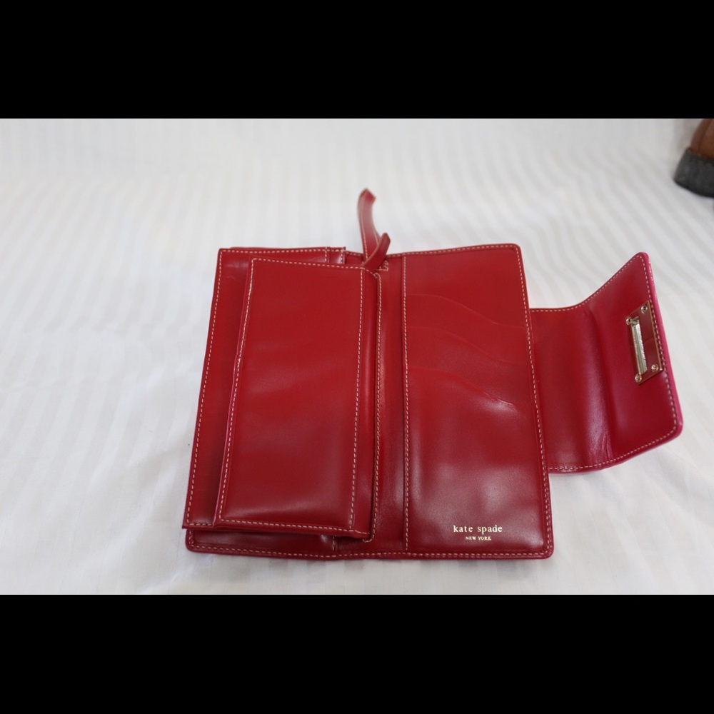Pink and Red Kate Spade Wallet - Picture 5 of 5